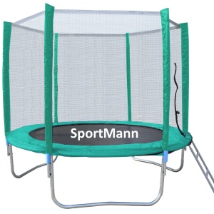Trambulina si Plasa de Siguranta Sportmann 244 cm - Img 2