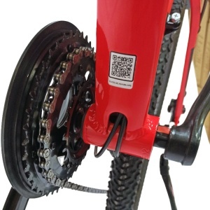 Bicicleta BR Tornado ProMG 24", jante MAGNEZIU, 21 viteze, frane pe disc, cadru din aluminiu 13", manete secventiale, rosu - Img 15