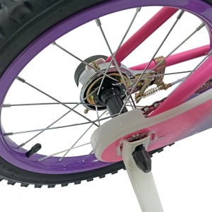 Bicicletă copii BR Linda Kids 16", cadru oțel, roz, varsta 4 - 6 ani - Img 7