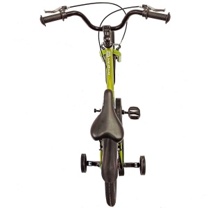 Bicicletă copii BR Neptune Kids 16", cadru oțel, verde, varsta 4 - 6 ani - Img 3