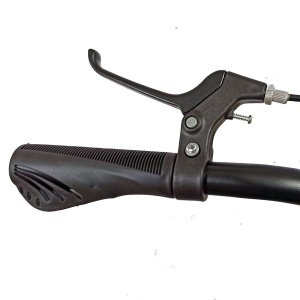 Bicicleta copii BR Tornado 20", cadru aluminiu 12", manete revoshift, frane disc, 7 viteze, albastru, varsta 7-10 ani - Img 5