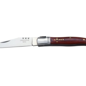 Briceag Joker, maner lemn rosu, lama 10cm JKR0107