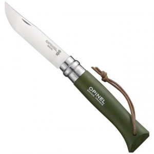 Briceag Opinel Trekking N°08 Inox Fag Kaki lama 8.5cm - 001703