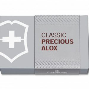 Briceag Victorinox Classic Precious Alox Hazel Brown - 0.6221.4011G 5