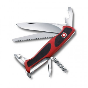 Briceag Victorinox RangerGrip 55, rosu/negru - 0.9563.C