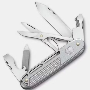 Briceag Victorinox Synergy X Alox, 93 mm, argintiu - 0,8226,26