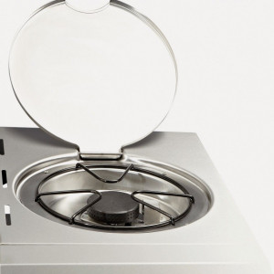 Bucatarie pe gaz, 4 arzatoare inox, arzator infrarosu, grile fonta, Enders Kansas Pro 4 SIK Profi Turbo - 8711 2