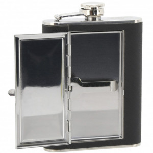 Butelca 175ml cu tabachera Cattara TT13645 - Img 6