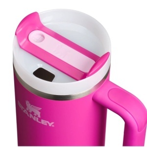 Cana termoizolanta Stanley The Quencher H2.O FlowState Tumbler 0.89L, Violet Blossom - 10-12551-153 - Img 3