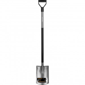 Cazma pentru plantat si bordurat Fiskars Ergonomic, varf rotunjit, 1255 mm, 1890 g - Img 4