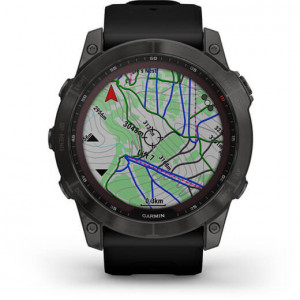 Ceas Garmin Fenix 7X Sapphire Solar Carb.Gray TI/Black 51MM EMEA - HG.010.02541.11 4