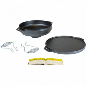 Ceaun din fonta multifunctional Lodge Cook-It-All 35,5 cm 6,5 litri L-14CIA 7