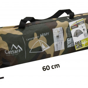Cort 2 persoane Cattara Army, 200x120x100cm PU2000mm - TT13352 - Img 5
