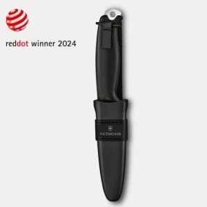 Cutit Outdoor Victorinox Venture, Black, lama full tang 10.5cm 3.0902.3 - Img 6