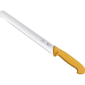 Cutit pentru feliat Victorinox Swibo Slicing Knife, lama 25cm, Orange 5.8441.25