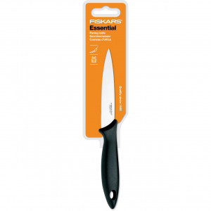 Cutit pentru legume Fiskars Essential,11 cm, otel inoxidabil - Img 2