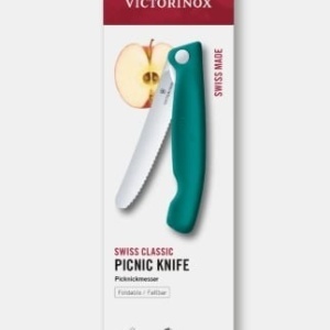 Cutit Pliabil Victorinox Swiss Classic Picnic Knife, maner Polypropylene, lama 11cm 6.7834.FC1 - Img 3
