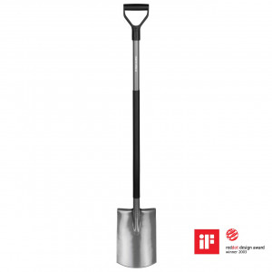 FISKARS Cazma pentru plantat si bordurat Fiskars Ergonomic, varf rotunjit, 1255 mm, 1890 g - 131400