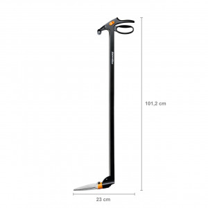 FISKARS Foarfeca cu servo-parghie pentru gazon, 1050 mm, 740 g - 1000590 - Img 6
