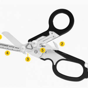Foarfeca Multi-Tool Leatherman Raptor Rescue Rosu - 832805 7