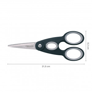 Foarfeca pentru bucatarie Fiskars Functional Form, 21.5 cm, 100 g - Img 3