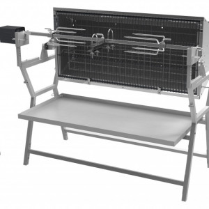 Gratar pe carbune PIGLET cu rotisor electric 30kg Cattara TT13049 - Img 2