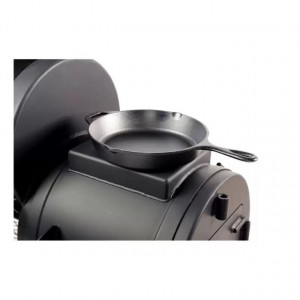 Gratar pe carbuni cu afumatoare JOE's Barbeque Smoker 20” Longhorn JS-33954 7