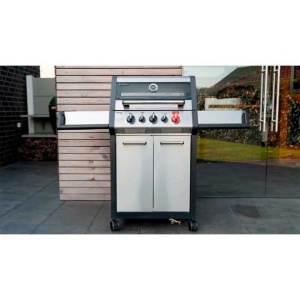 Gratar pe gaz, 3 arzatoare inox, arzator infrarosu, grile fonta, Enders Monroe Pro 3 SIK Turbo - 837633 - Img 18
