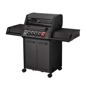Gratar pe gaz, 3 arzatoare inox, arzator infrarosu, grile fonta, Enders Monroe Pro 3 SIK Turbo, grafit mat - 838133 - Img 3