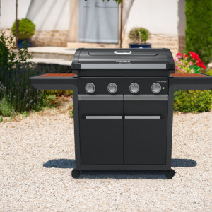 Gratar pe gaz Campingaz seria 4 Premium W, 4 arzatoare, sistem Blue Flame, aprindere electronica - 2185406 - Img 3
