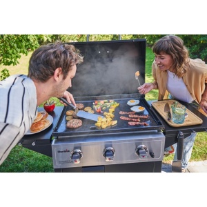 Gratar pe gaz tip plancha cu 3 arzatoare Char-Broil Griddle 3400 - 140999 - Img 12