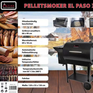 Gratar pe peleti El Paso XL Activa 11231 7