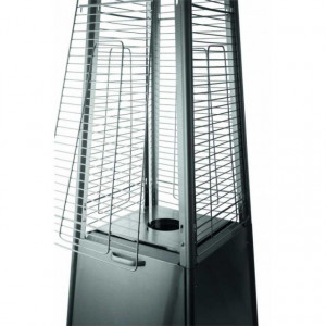 Incalzitor de terasa din inox tip piramida Activa Cheops - 13600 incinta