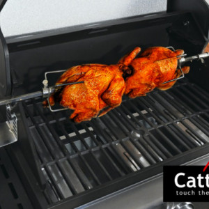 Kit electric rotiserie Cattara, 94cm, 8kg, 230V, USB 5V, 3 RPM - TT13053 - Img 8