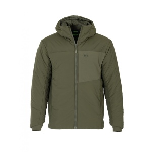 KORDA Jacheta Insulated Hooded Dark Olive