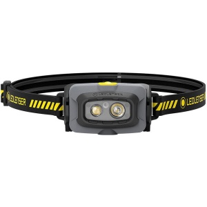 Lanterna Cap Industriala Ultra-Usoara Led Lenser HF4R Work 500 Lumeni