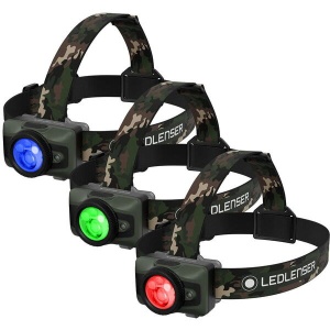 Lanterna Cap Vanatoare Ledlenser HF7R RGB 1200 Lumeni - Img 4