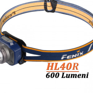 Lanterna frontala Fenix HL40R Reincarcabila 600 lumeni 147 metri