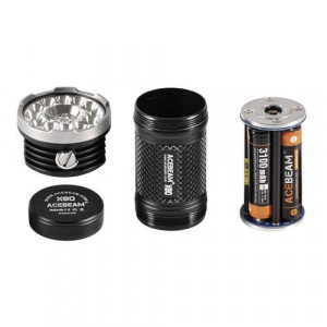 Lanterna profesionala Acebeam X80, 25000 lumeni, 332 m 3