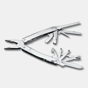 Multifunctional Victorinox Swiss Tool Spirit MX Teaca Nylon, 105 mm, argintiu 3.0224.MN - Img 3