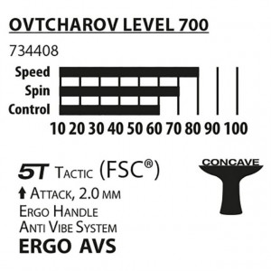 Paleta tenis de masa Donic-Schildkröt - Ovtcharov 700 FSC - 734408 - Img 6