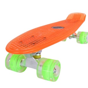 Penny board Mad Cruiser Full LED ABEC 7-oranj - Img 7