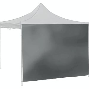 Perete lateral impermeabil pentru pavilion Cattara 2 x 3m gri - TT13344