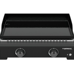 Plancha gaz Campingaz Othello 2 L, 2 arzatoare, 6 kW, otel emailat - 2217201