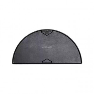 Plita de fonta in forma de semicerc pentru Kamado The Bastard Large, 49cm - BB554 2