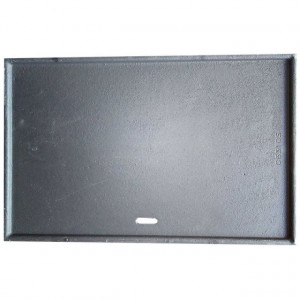 Plita din fonta cu 2 fete neteda si grill 41,5 x 26,5 cm pentru gratarele Activa Lord 501 - 20501 fata neteda