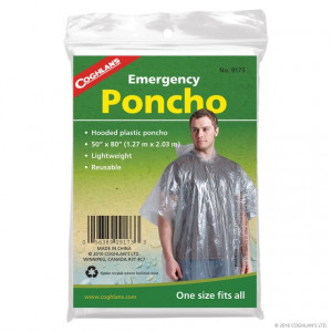 Poncho transparent pentru ploaie Coghlans - C9173