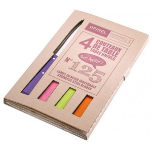 Set Opinel pentru Friptura, 4 cutite, 11cm - 001532 2