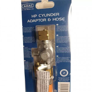 Set regulator adaptor pentru aragaz portabil cu cartus la butelie Cadac - 8521 2