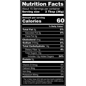 Sos Jack Daniels Sweet & Spicy BBQ Sauce 473 ml 553 g - JD-2393 - Img 4